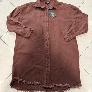NWT Missguided Button Up Dress